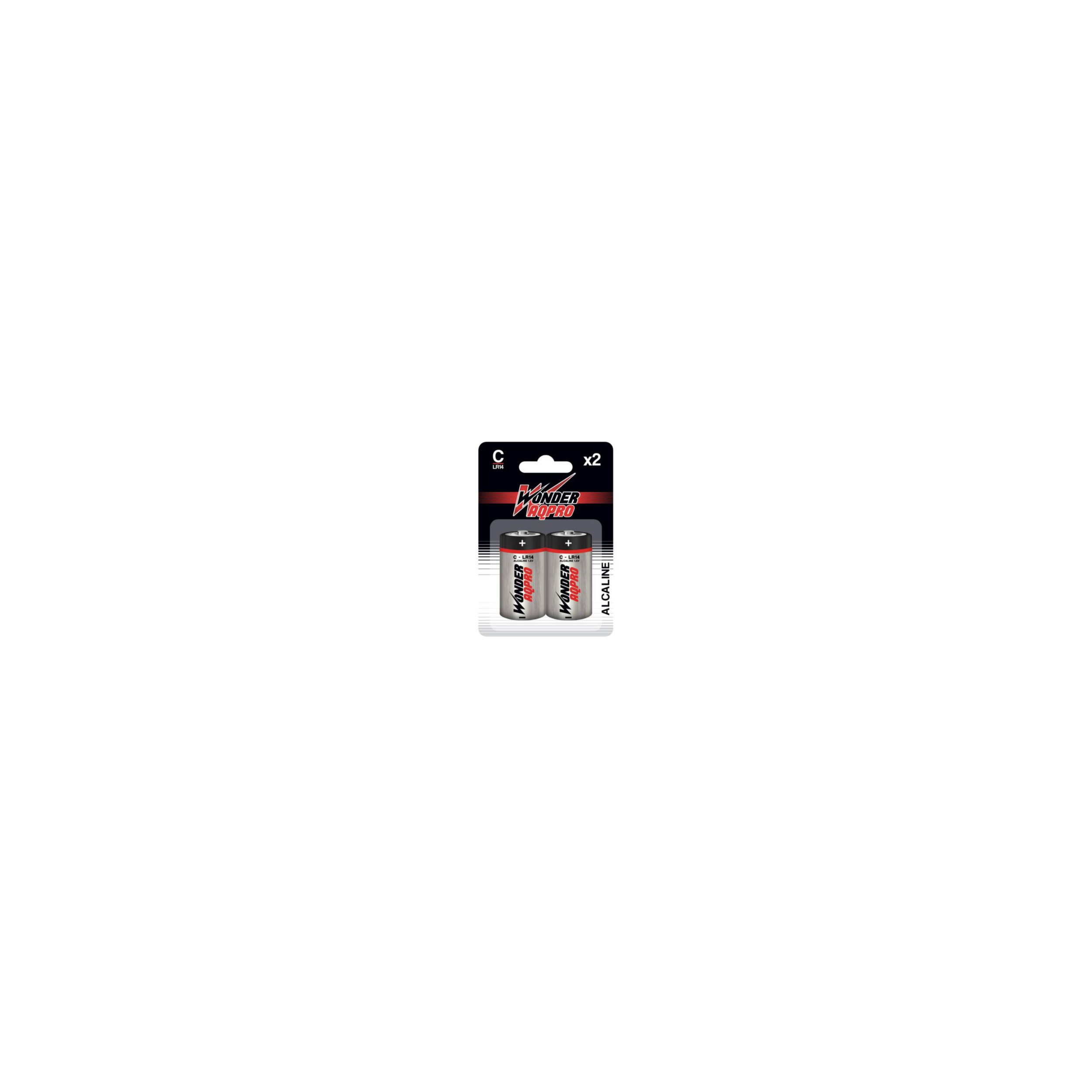 Pila alcalina C LR14 1,5V Wonder AQPRO ENEPIWPLR14