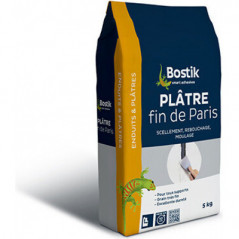 Zak fijn gips uit Parijs Bostik 5 kg 609693
