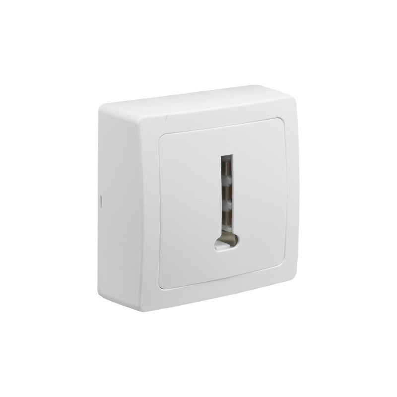 Opbouwtelefoonaansluiting Debflex serie Blok Opbouwtelefoonaansluiting Debflex serie Blok