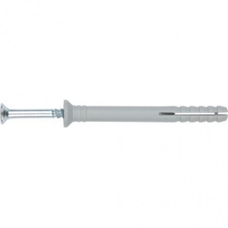 Taco a golpear I.N.G Fixations 8x100 tornillo cabeza avellanada 50 piezas