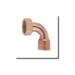 Fitting 2 pieces elbow copper sleeve 20X27/16 - Riquier - Référence fabricant : 5637