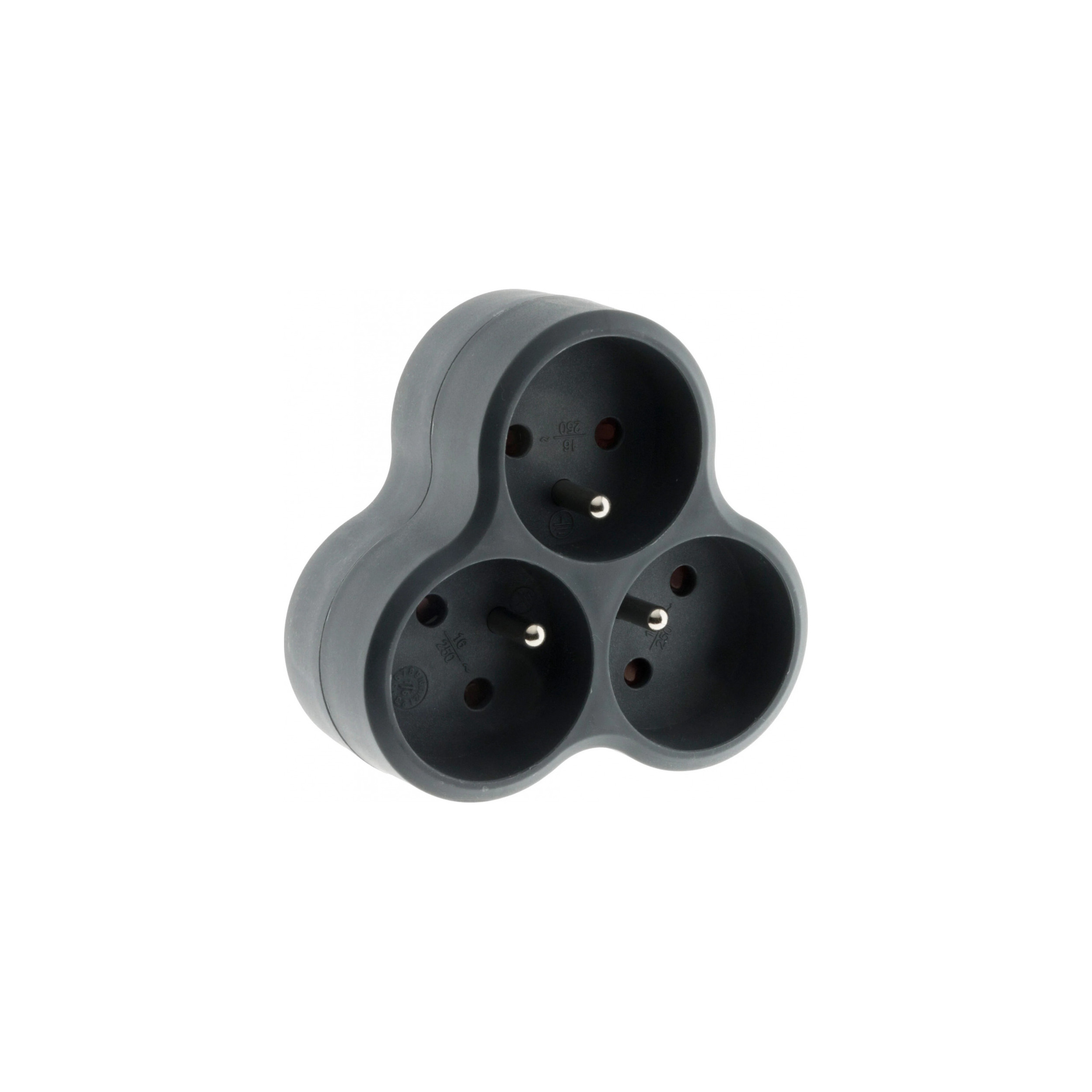 Triplite Zenitech 3x16A bioplastic zwart HBFTR190796