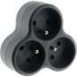 Triplite Zenitech 3x16A bioplástico negro Triplite Zenitech 3x16A bioplástico negro
