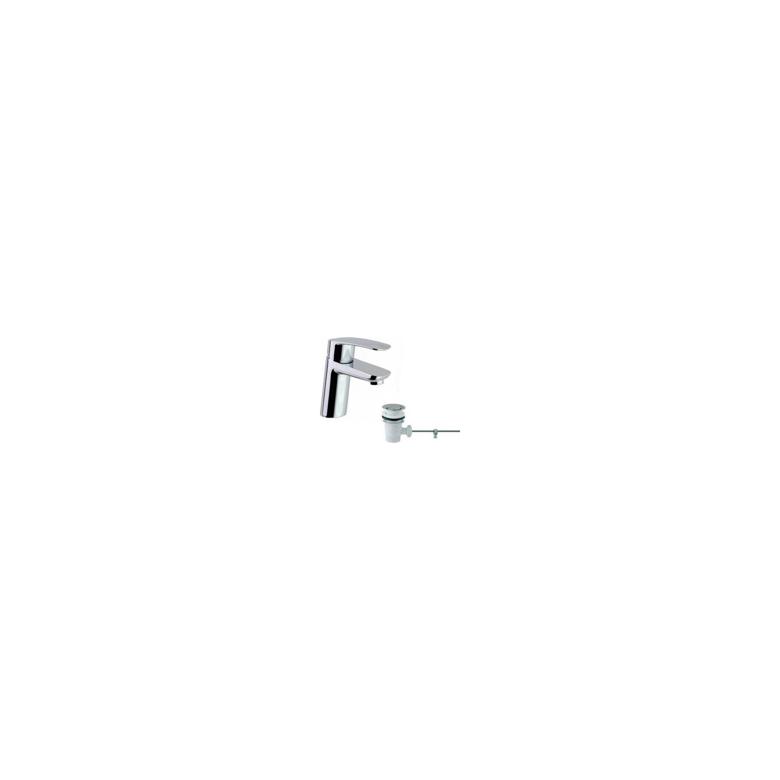 Grifo monomando lavabo Ramon Soler New Fly 151mm válvula de desagüe