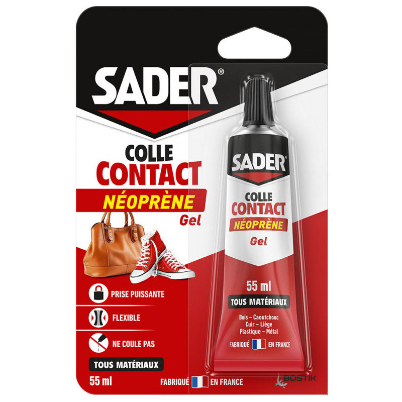 Sader 55ml multi-purpose neoprene contact adhesive gel Sader 55ml multi-purpose neoprene contact adhesive gel