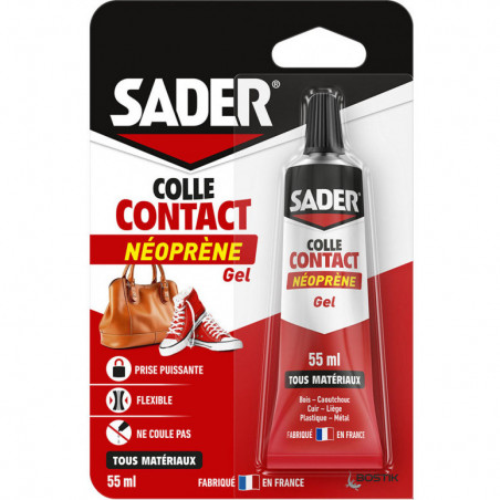 Neopreen contactlijm gel Sader 55ml multi-gebruik