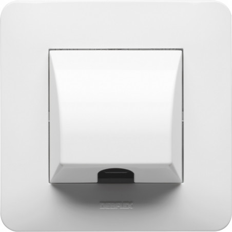 Salida de cable DEBFLEX blanco brillante empotrable