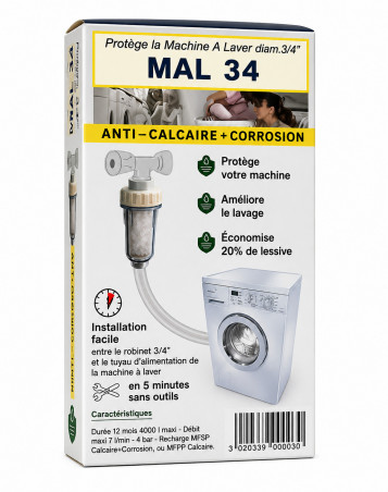 Kalkfilter Polar 20x27 MACMAL34 wasmachine