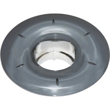 PLATEAU A VISSER CHROME POUR BONDE DE DOUCHE MODELE JAMES - WIRQUIN
