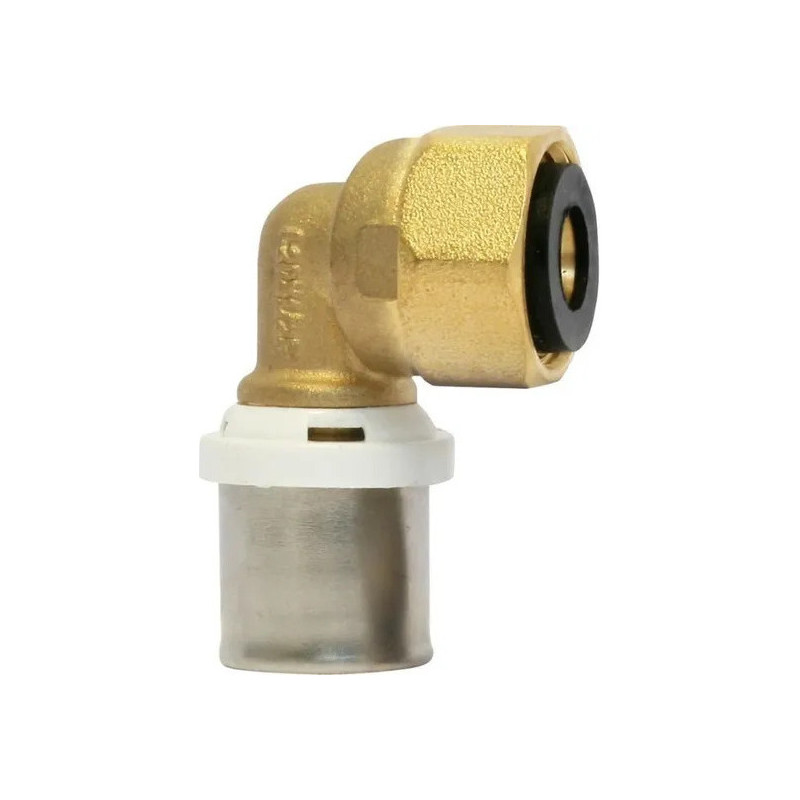 COUDE LAITON MULTICOUCHE ECROU TOURNANT F20X27/20MM COUDE LAITON MULTICOUCHE ECROU TOURNANT F20X27/20MM