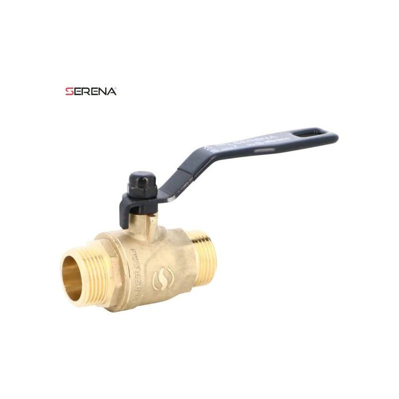 Válvula de bola de latón 26x34 Sferaco sin plomo eco responsable Válvula de bola de latón 26x34 Sferaco sin plomo eco responsable