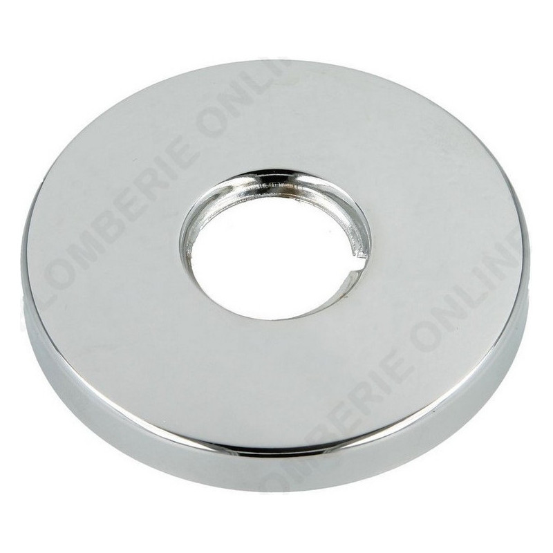 Verchromte Rosette Global, Rohrabdeckung, Durchmesser 12mm, verschiebbar Verchromte Rosette Global, Rohrabdeckung, Durchmesser 12mm, verschiebbar