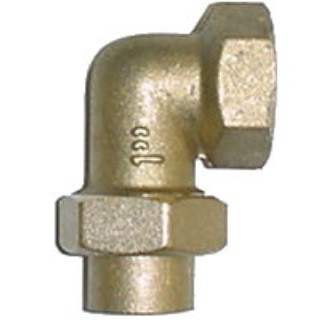 Female conical union elbow 12X17/12