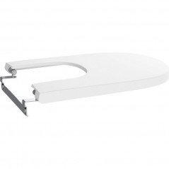 Abattant Supralit Roca inox EasyFix ROCABA8062A000B
