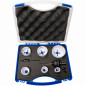 9-piece hole saw kit OX Atom 22-68mm versatile use 9-piece hole saw kit OX Atom 22-68mm versatile use