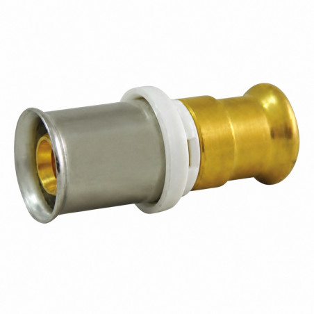 Copper bridge fitting 12mm multicouche CODITAL 16x2mm