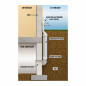 Zelfstandige ventilator voor kruipruimtes Easy Ventil zand Zelfstandige ventilator voor kruipruimtes Easy Ventil zand