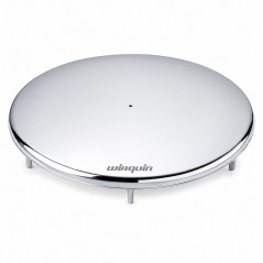 Wirquin James chrome-plated metal waste drain cover 120 mm