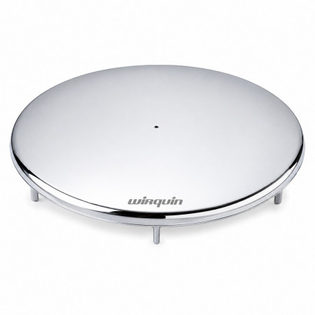 Deksel afvoerplug Wirquin James verchroomd metaal 120 mm