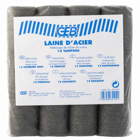 Steel wool GEB 12 abrasive pads for welding