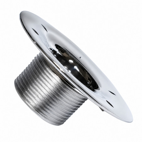 Chrome shower drain cover Wirquin James WIRPL30725405