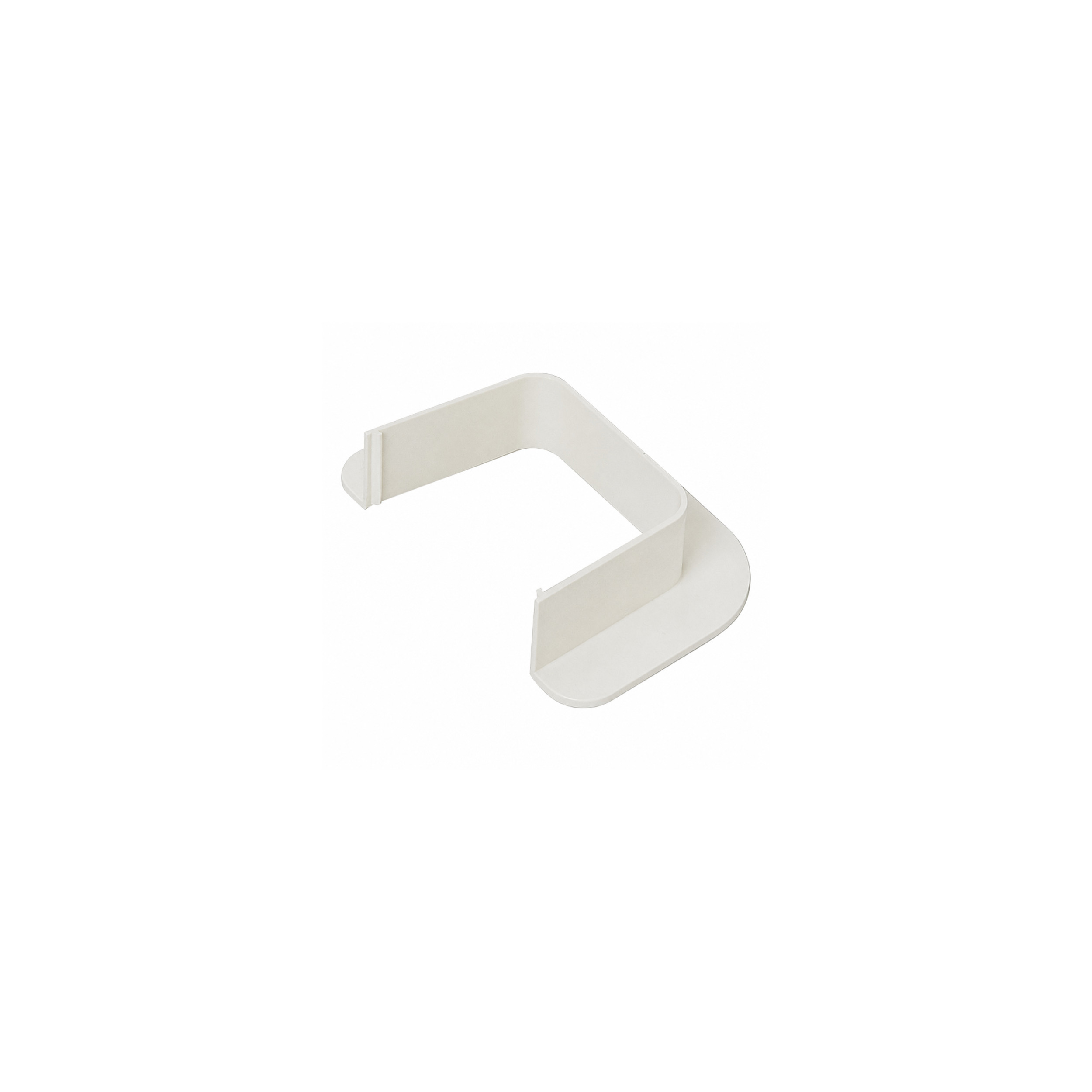 ROSONE MURALE CANALE 110 MM BIANCO CBM CLI04341 - Immagine 1/2