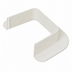WALL ROSETTE DUCT 110 MM WHITE CBM CLI04341 - Image 1/2