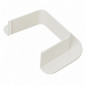 ROSACE MURALE GOULOTTE 110 MM BLANC