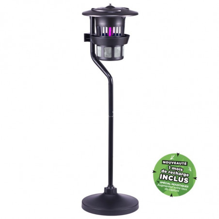 Pack Tiger Trap Pro sur pieds + recharge 1 mois, jusqu'à 1000 m², 15W