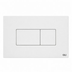 Placa de accionamiento para inodoro OLI Karisma 641001 blanca