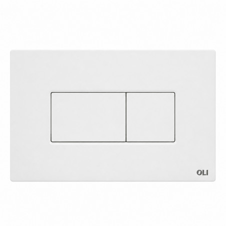 Placa de accionamiento para inodoro OLI Karisma 641001 blanca