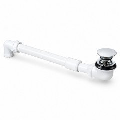 Piletta per lavabo chiusura a pressione ottone LIRA A.3200.50
