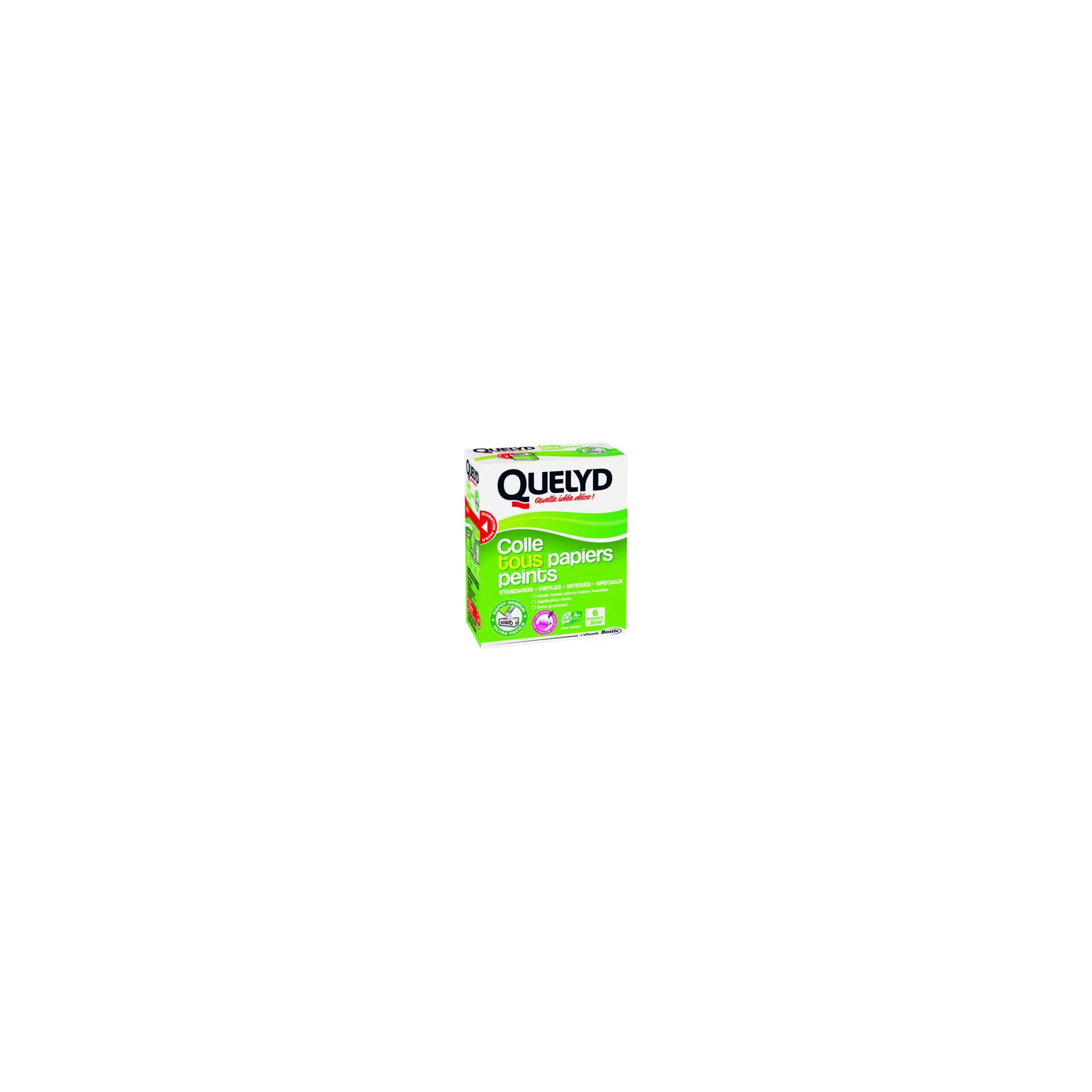 Quelyd Tapetenkleber für alle Tapeten mit Farbindikator 300g 541847