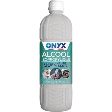 Alcool Isopropylique 99,8% Onyx 1L solvant haute performance