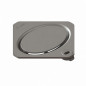 GRILLE INOX DESIGN OVAL LOCK ET LIFT 120 X 120MM - KESSEL GRILLE INOX DESIGN OVAL LOCK ET LIFT 120 X 120MM - KESSEL