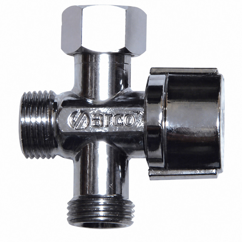 Llave de corte 3 vías WC Wirquin uso polivalente Llave de corte 3 vías WC Wirquin uso polivalente