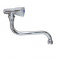 Rubinetto a muro lavello semplice acqua fredda PRESTO becco 20cm Rubinetto a muro lavello semplice acqua fredda PRESTO becco 20cm