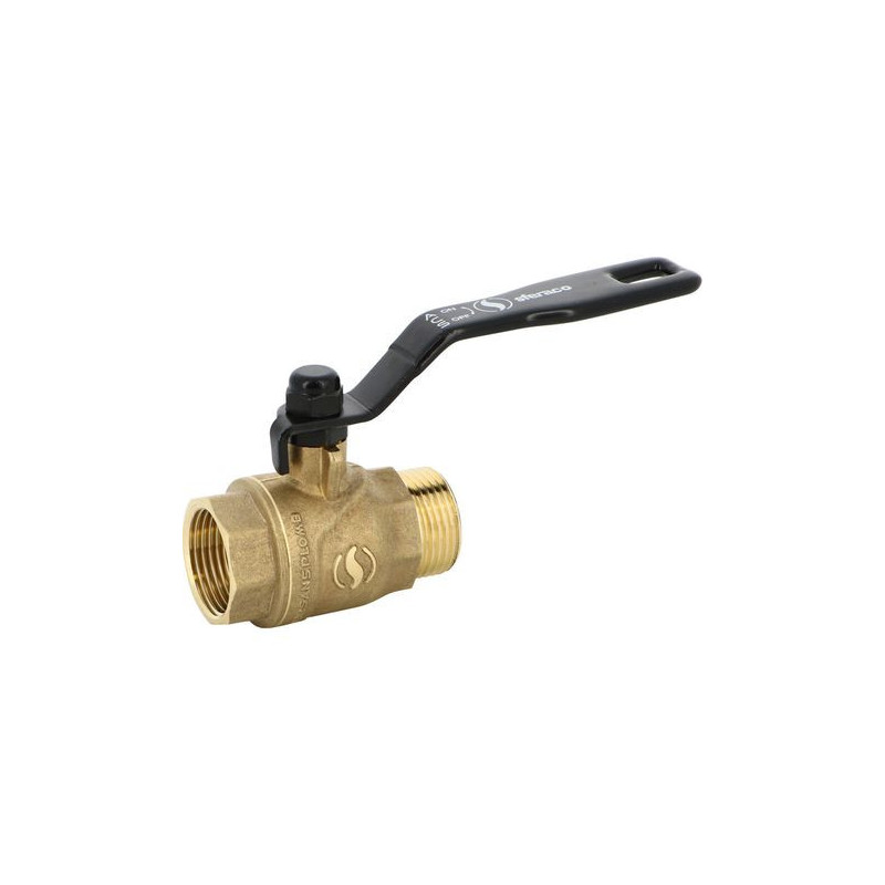 VALVOLA MASCHIO FEMMINA 40X49 LEVA NERA - SENZA PIOMBO