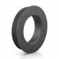 Tampon de réduction élastomère PURUS 96/75 mm pour PVC 100 mm, noir
