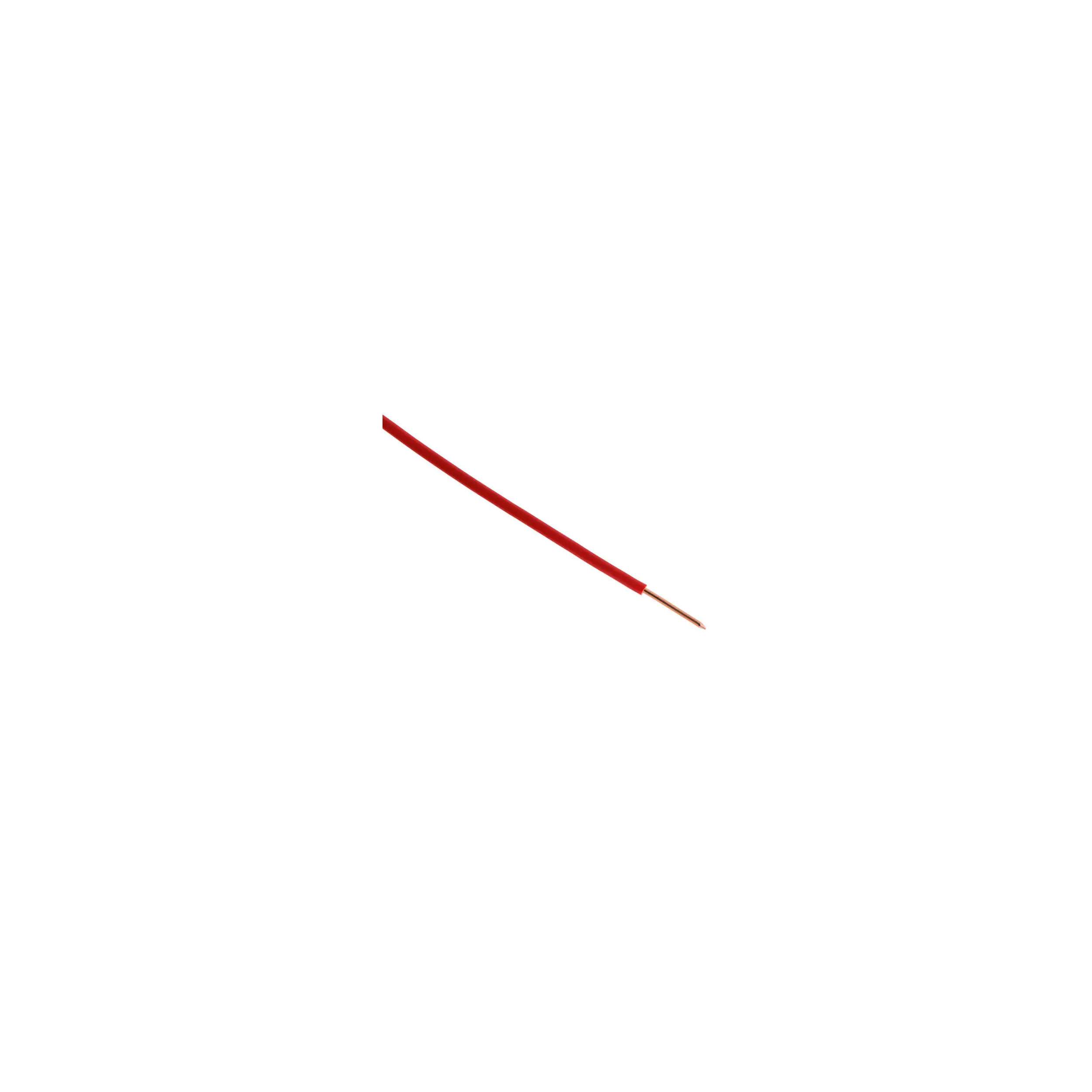 Câble électrique Miguelez H07 V-U 2,5mm² rouge 25m 110217