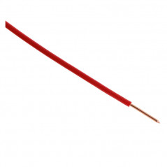 Miguelez electrical cable H07 V-U 2.5mm² red 25m