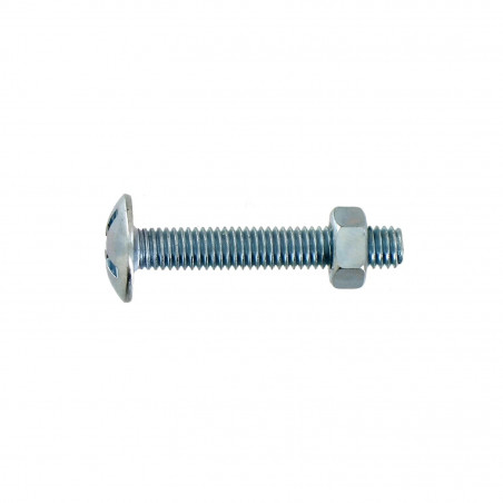 Perno con tuerca Vynex 6x40 mm 6 piezas VYNBO027221