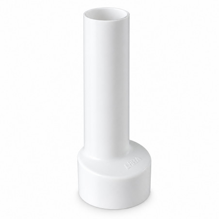 Overflow tube for acid-resistant drain, length 300 mm, white