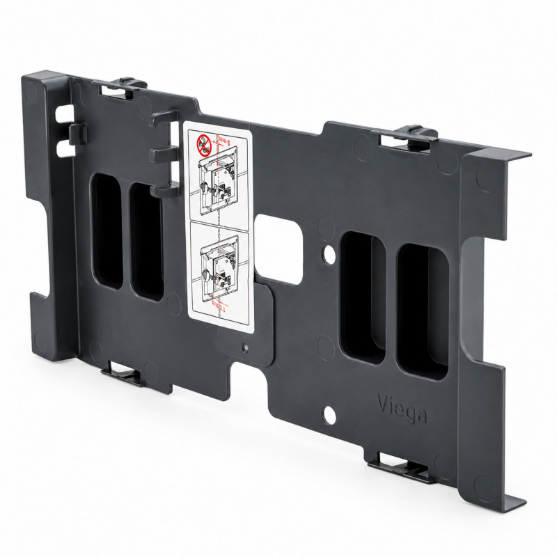 Couvercle protection WC encastré Viega 8310.19, plastique Couvercle protection WC encastré Viega 8310.19, plastique