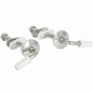 Fixation abattant WC Geberit charnières set de 2 Fixation abattant WC Geberit charnières set de 2