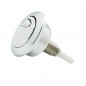 Plaque de commande Siamp Optima 49 double poussoir chrome satiné Plaque de commande Siamp Optima 49 double poussoir chrome satiné