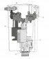 Kit de transformation mécanique vers pneumatique pour mécanisme WC CUBIKS S  VALSIR