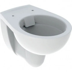 Pack cuvette WC suspendu Geberit Renova Compact Rimfree abattant inclus 503.188.00.1 - Image 1/4