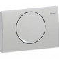 Placa de accionamiento Geberit Delta10 empotrable acero cepillado