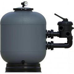 Astral Piscine sand filter Galactic side 14m3/h Ø600 with integrated pressure gauge 77337